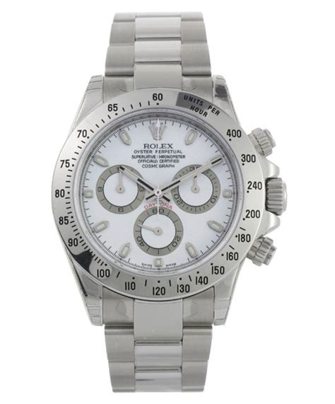 rolex daytona quadrante bianco prezzo|Rolex Cosmograph Daytona in Acciaio Oystersteel, M126500LN .